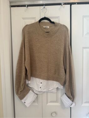 Women's Sweater in Beige